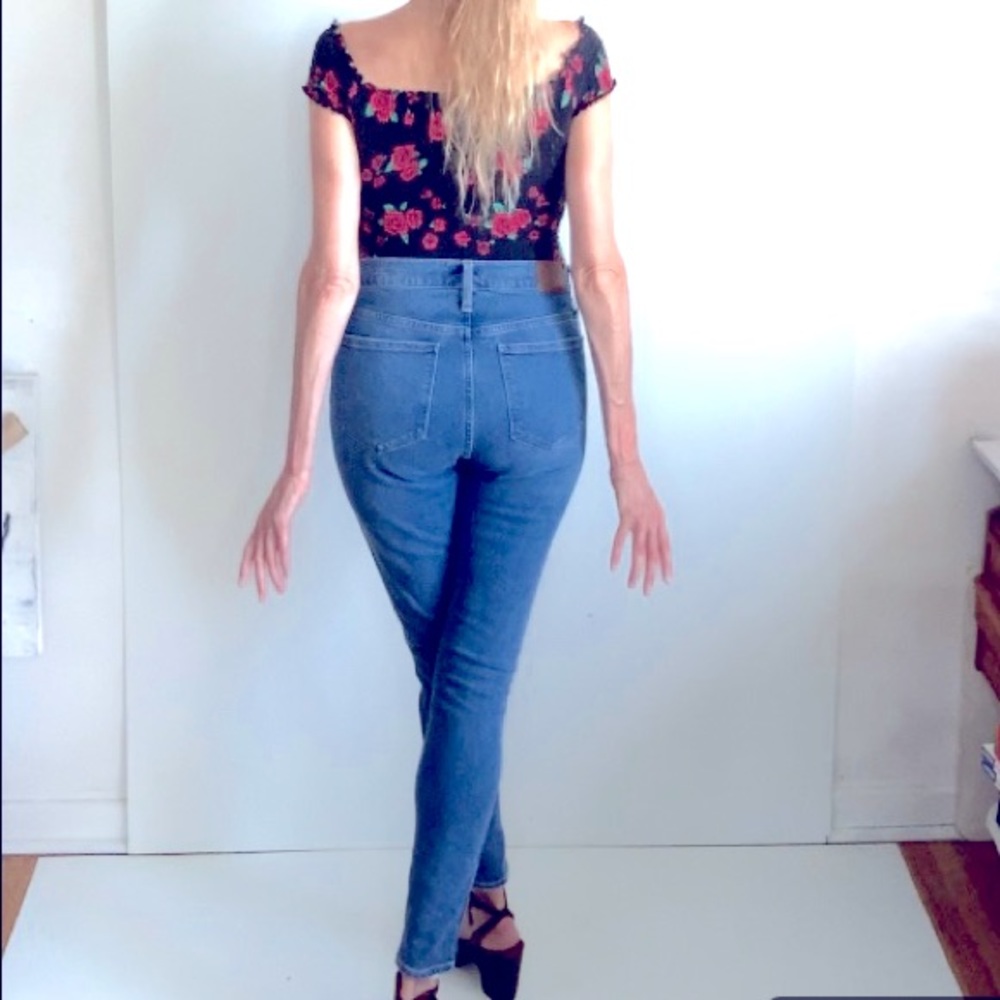 Madewell Highrise Button Fly Ankle Jeans🦋💙🦋 Unworn💙🦋💙